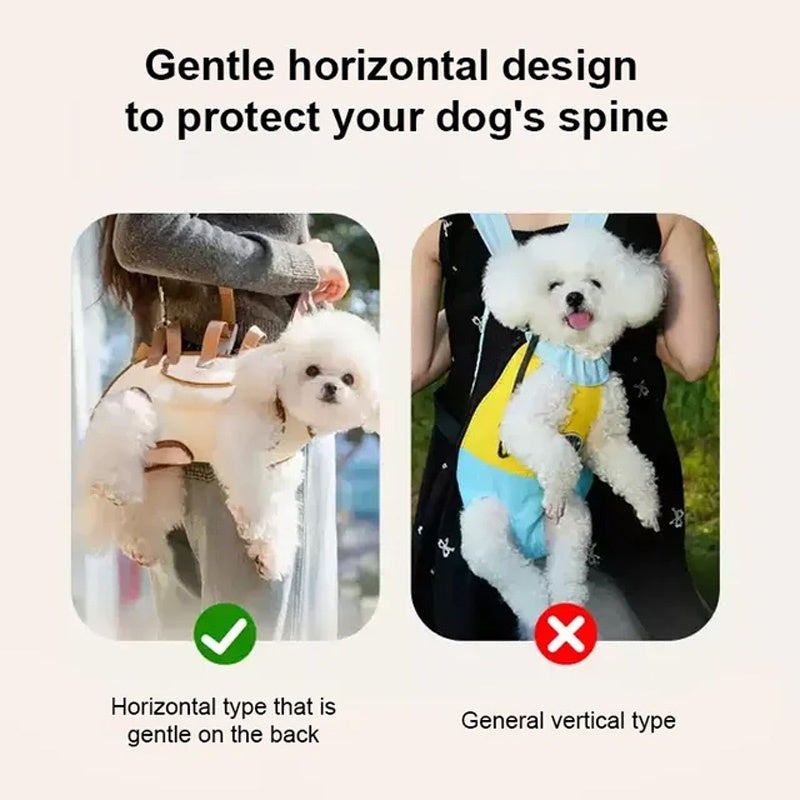 Portable Breathable Pet Carrier Sling & Backpack