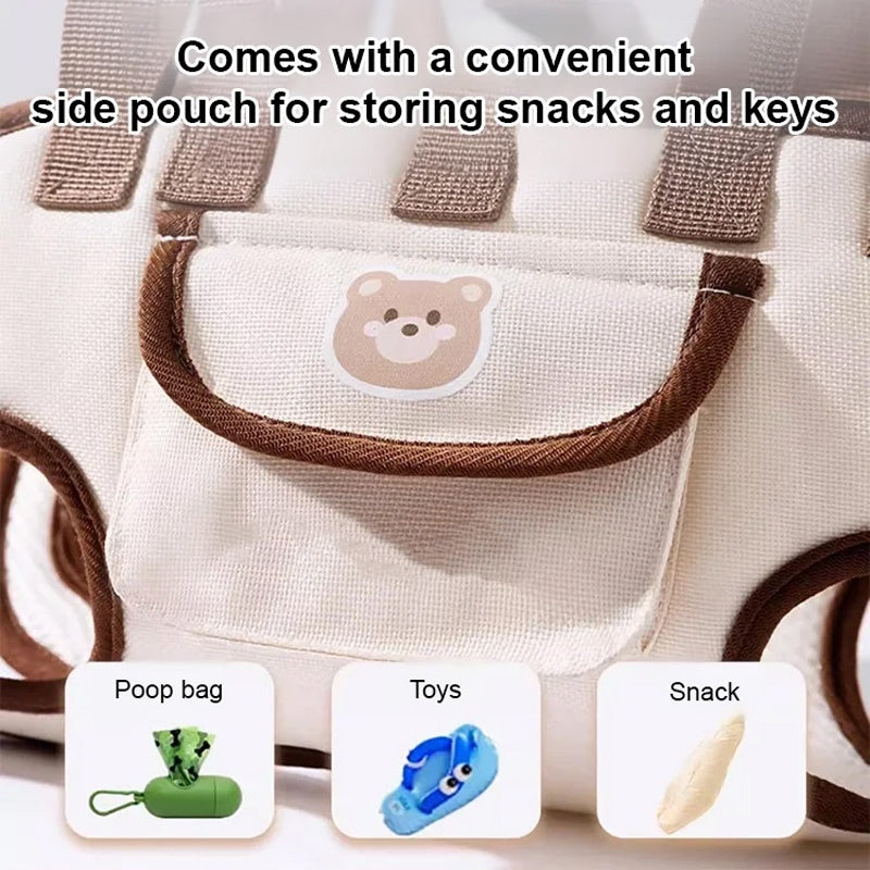 Portable Breathable Pet Carrier Sling & Backpack