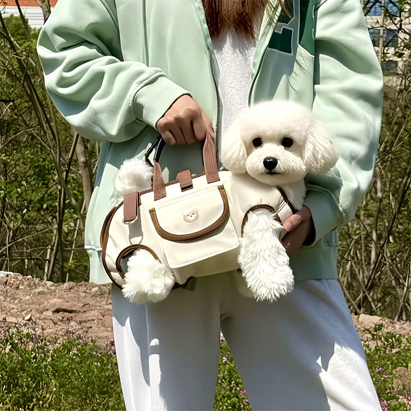 Portable Breathable Pet Carrier Sling & Backpack