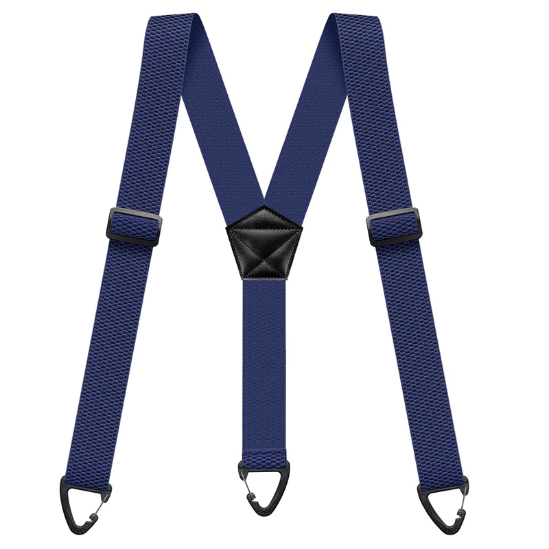 👔 Men's X-Back Suspenders with Heavy-Duty Hook Clips – Wide, Adjustable & Durable for Work & Casual 🎩