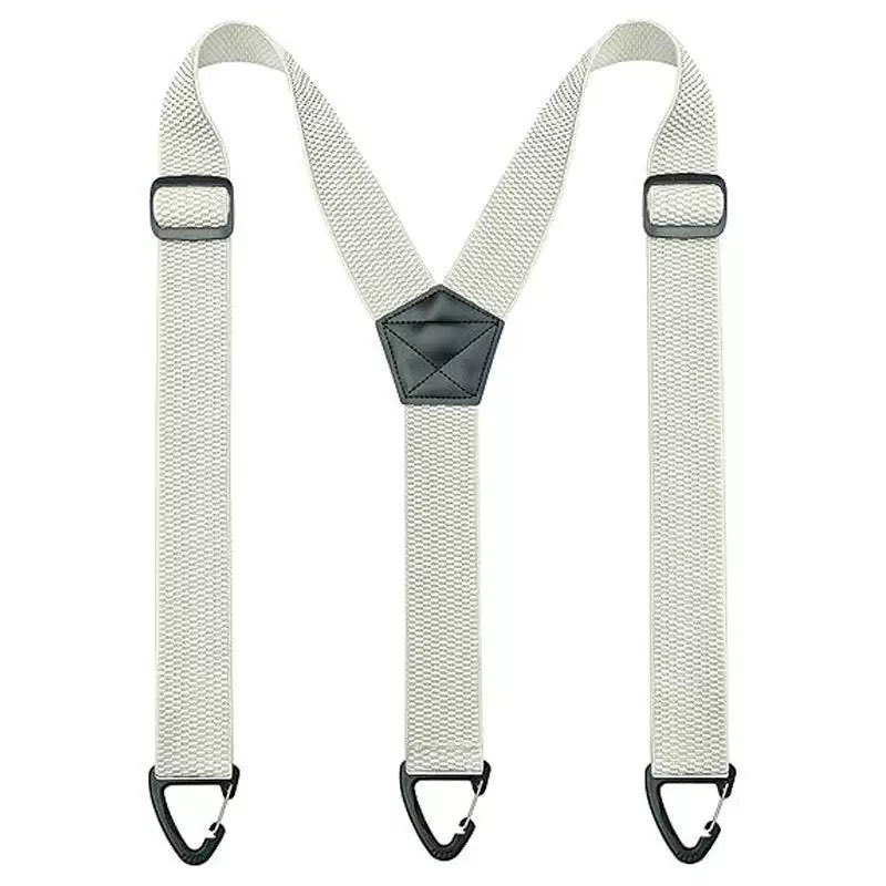 👔 Men's X-Back Suspenders with Heavy-Duty Hook Clips – Wide, Adjustable & Durable for Work & Casual 🎩